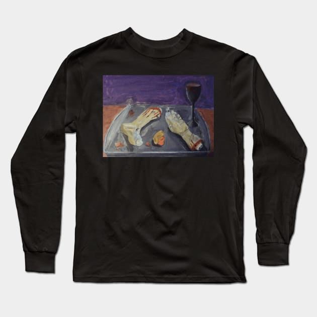 Leftovers Long Sleeve T-Shirt by BeckyDoyon